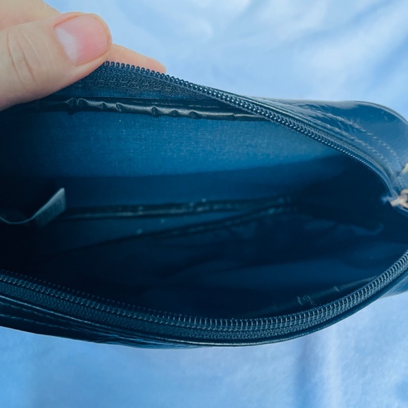 Puma Vintage Y2K Dark Blue Vinyl Crossbody Handbag Unisex 6”/9” - Picture 10 of 10